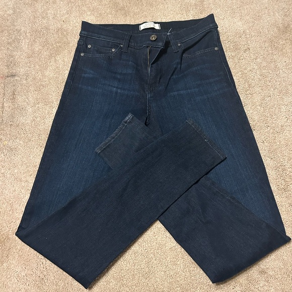 Principle Dark Wash Skinny Jeans Size 29 Stretch Denim - Picture 4 of 8